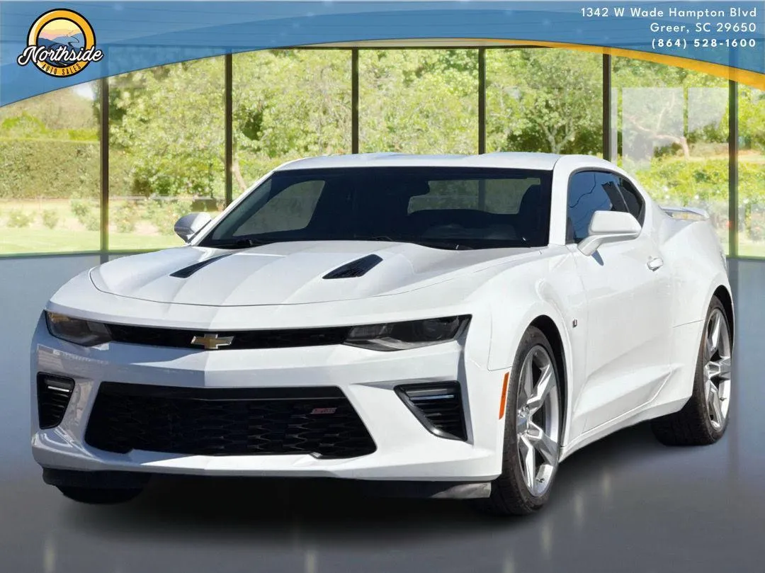 White 2018 Chevrolet Camaro 1SS for sale in Greer, SC