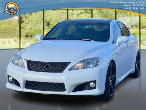 White 2008 Lexus IS F for sale in Greer, SC