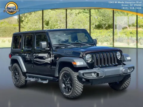 More photos of 2020 Jeep Wrangler Unlimited Willys at Northside Auto Sales, SC