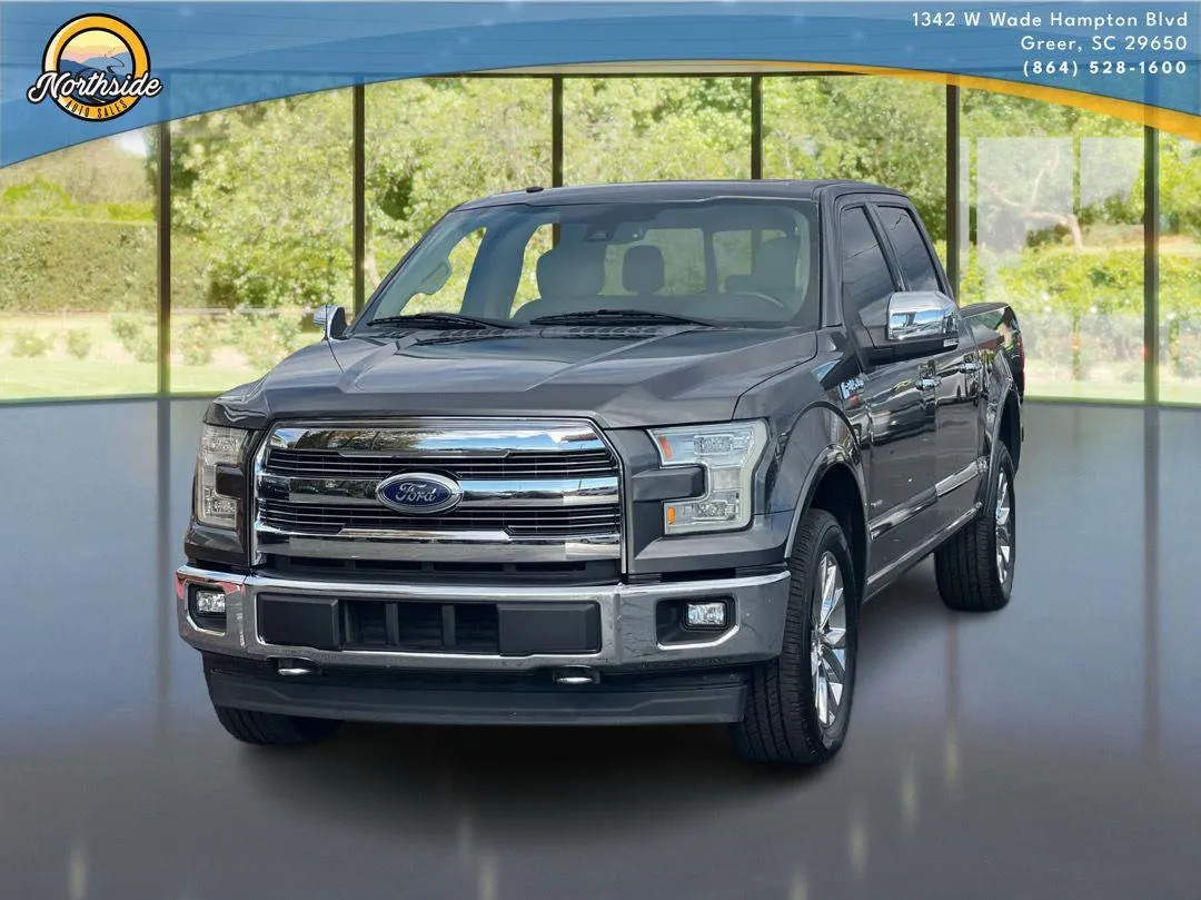 Gray 2017 Ford F-150 Lariat for sale in Greer, SC