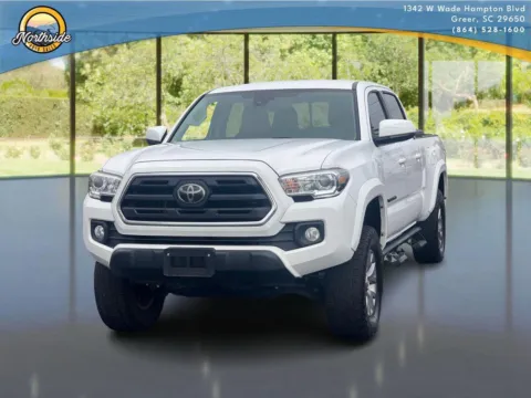 White 2019 Toyota Tacoma SR5 V6 for sale in Greer, SC