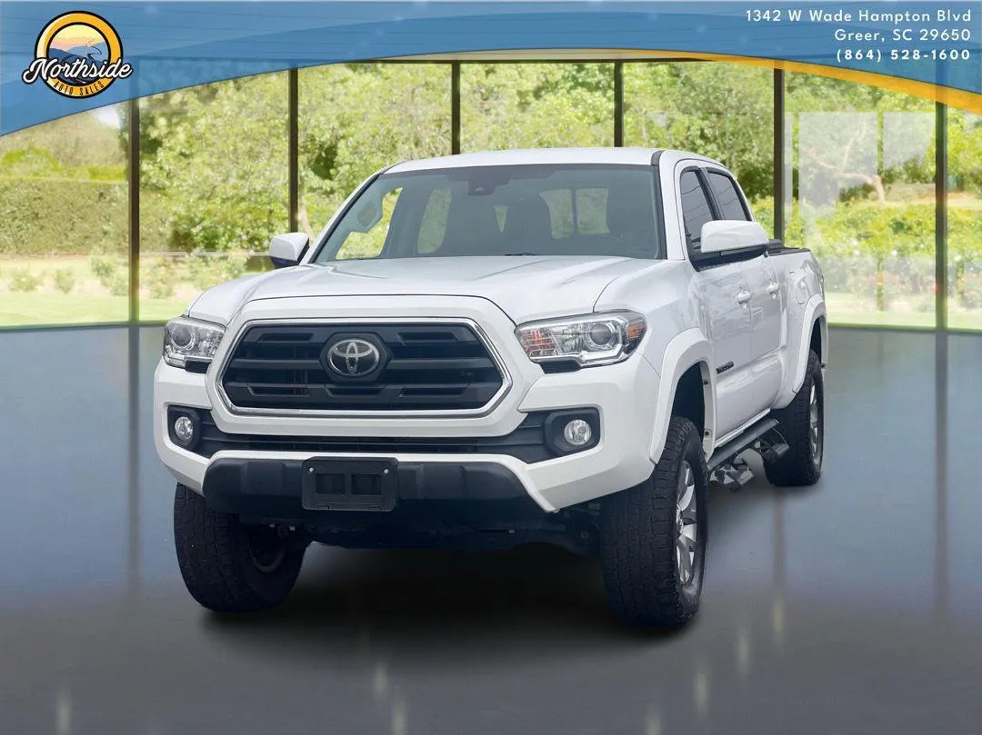 White 2019 Toyota Tacoma SR5 V6 for sale in Greer, SC