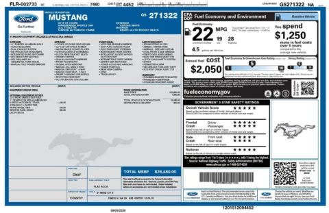 Photos of 2016 Ford Mustang V6 for sale in Greer, SC at Northside Auto Sales