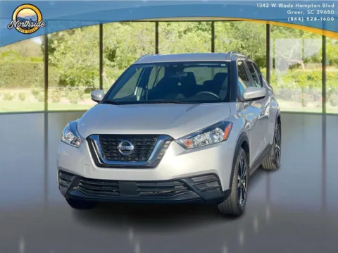 Silver 2020 Nissan Kicks SV for sale in Greer, SC