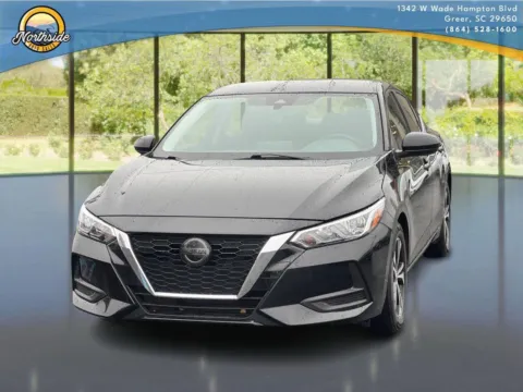 Black 2022 Nissan Sentra SV for sale in Greer, SC