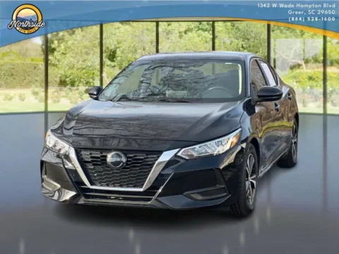 Black 2022 Nissan Sentra SV for sale in Greer, SC