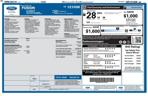 Photos of 2016 Ford Fusion SE for sale in Greer, SC at Northside Auto Sales