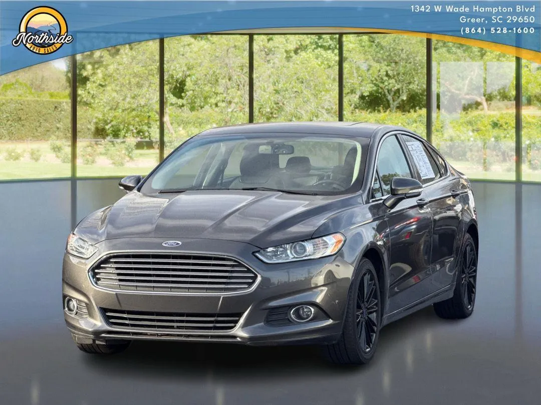 Gray 2016 Ford Fusion SE for sale in Greer, SC