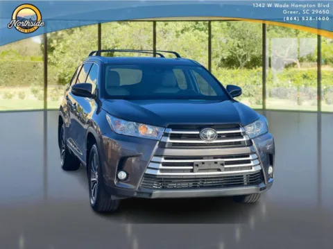 Photos of 2018 Toyota Highlander XLE for sale in Greer, SC at Northside Auto Sales
