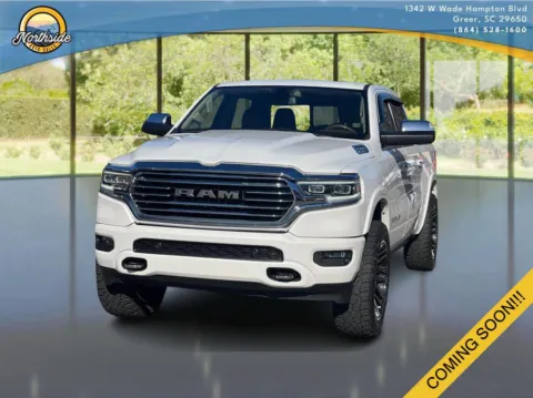White 2019 Ram 1500 Longhorn for sale in Greer, SC