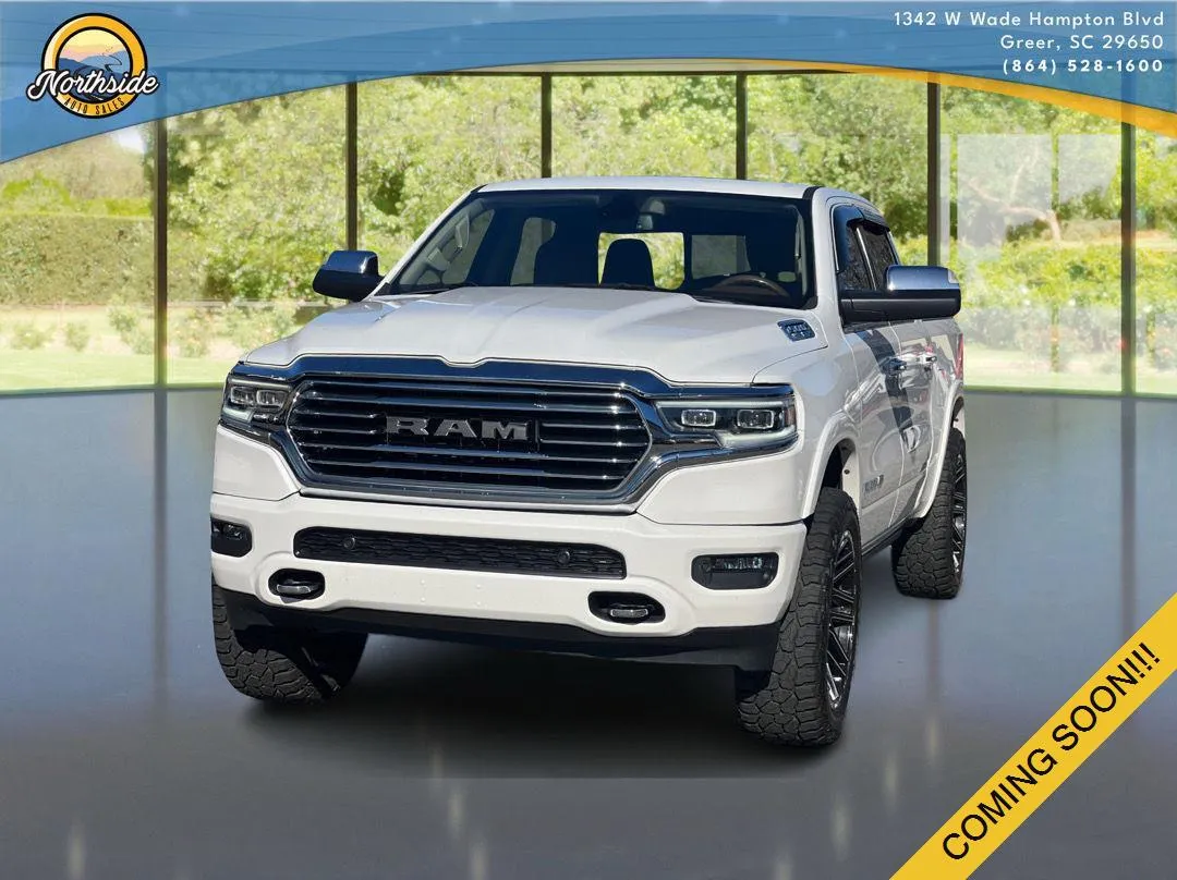 White 2019 Ram 1500 Longhorn for sale in Greer, SC