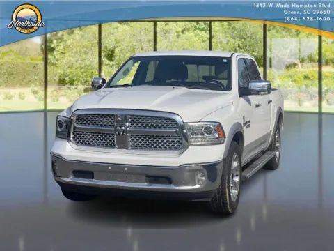 White 2018 Ram 1500 Laramie for sale in Greer, SC
