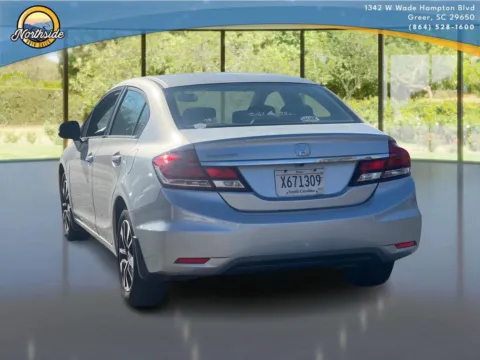 Another view of 2013 Honda Civic Sdn EX for sale in Greer, SC at Northside Auto Sales