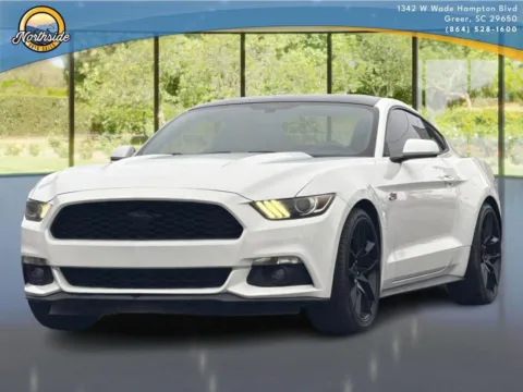 White 2017 Ford Mustang EcoBoost for sale in Greer, SC