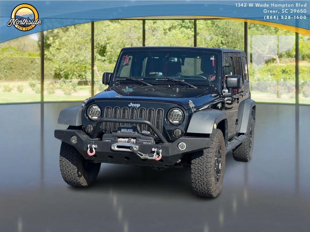 Black 2016 Jeep Wrangler Unlimited Sport for sale in Greer, SC