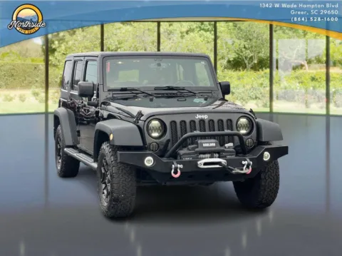 Another view of 2016 Jeep Wrangler Unlimited Sport for sale in Greer, SC at Northside Auto Sales