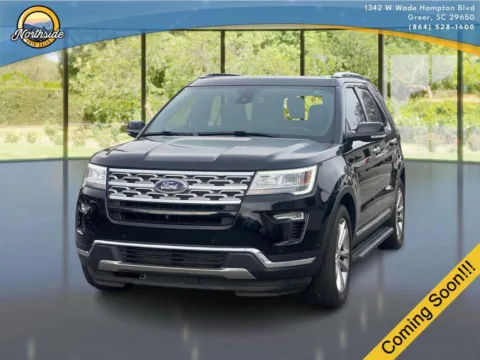 Black 2018 Ford Explorer Limited for sale in Greer, SC