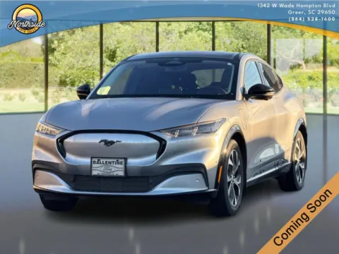 Silver 2021 Ford Mustang Mach-E Premium for sale in Greer, SC