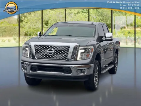 Gray 2017 Nissan Titan SL for sale in Greer, SC