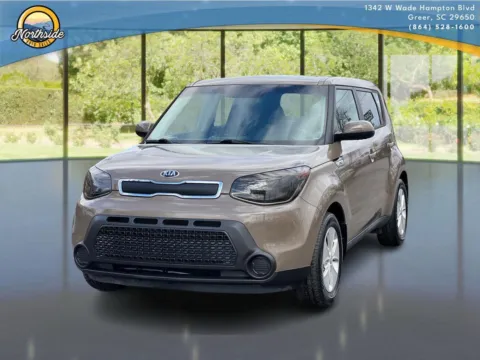 Brown 2015 Kia Soul for sale in Greer, SC