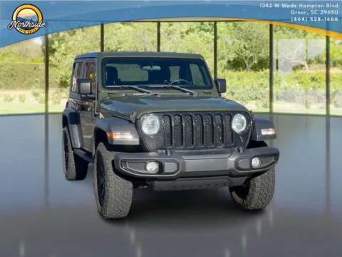 Another view of 2021 Jeep Wrangler Willys Sport for sale in Greer, SC at Northside Auto Sales