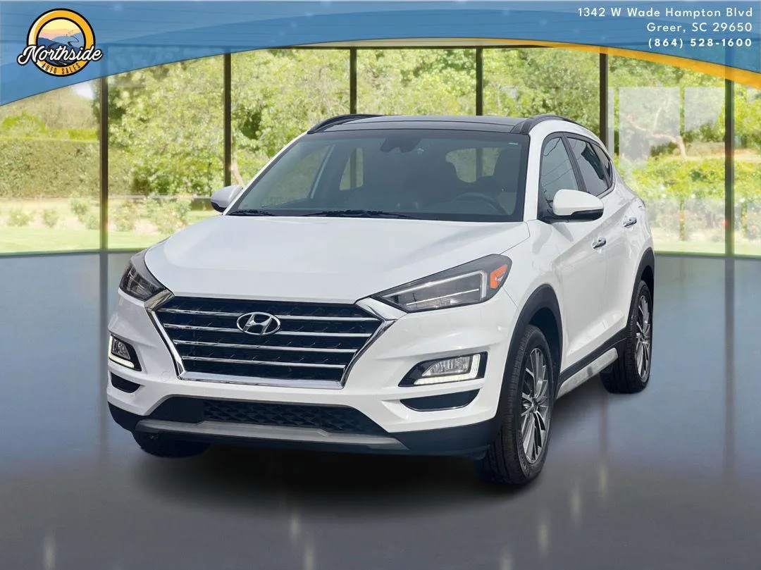 White 2020 Hyundai Tucson Ultimate for sale in Greer, SC
