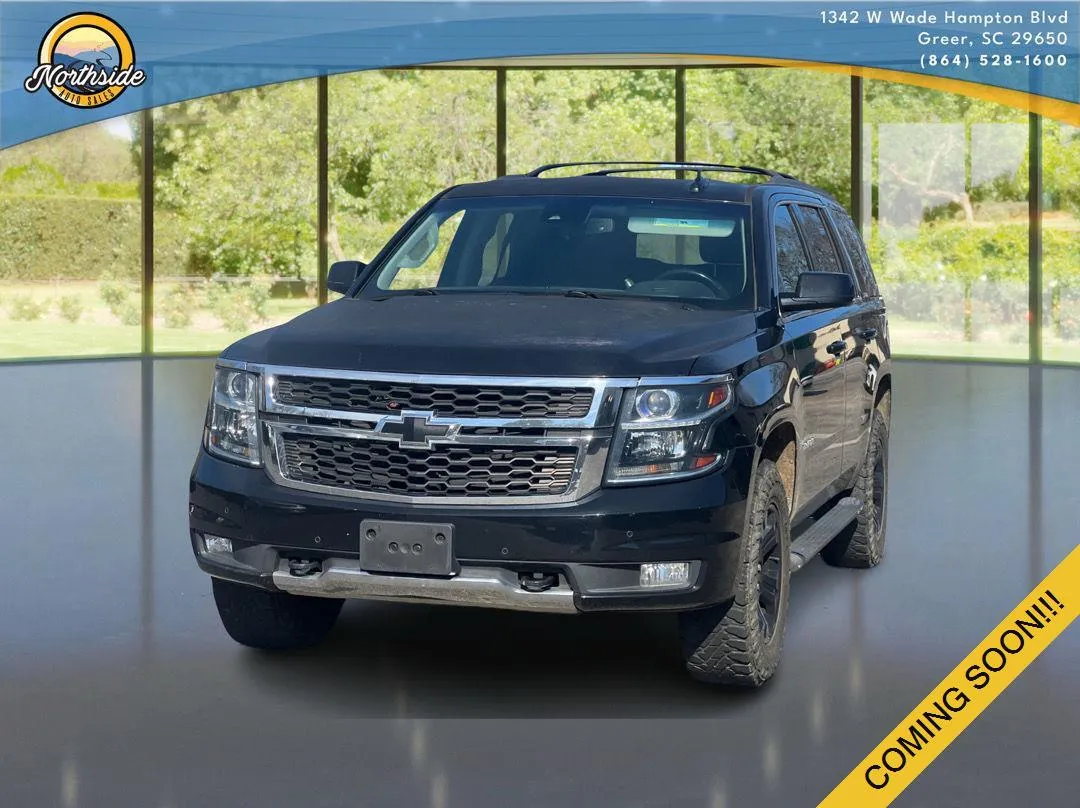 Black 2017 Chevrolet Tahoe LT for sale in Greer, SC