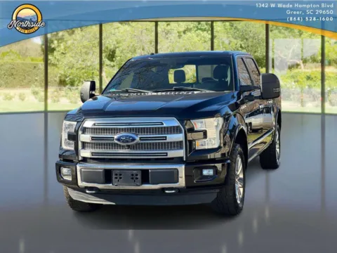 Black 2016 FORD F-150 XL for sale in Greer, SC