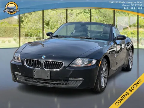 Black 2007 BMW Z4 3.0i for sale in Greer, SC
