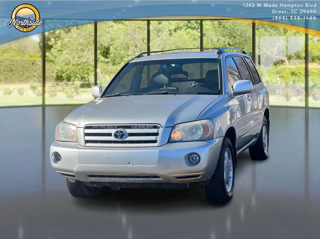 Silver 2005 TOYOTA HIGHLANDER BASE for sale in Greer, SC