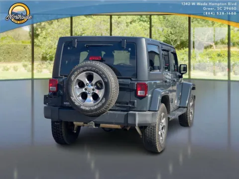 Another view of 2016 Jeep Wrangler Unlimited Sahara for sale in Greer, SC at Northside Auto Sales