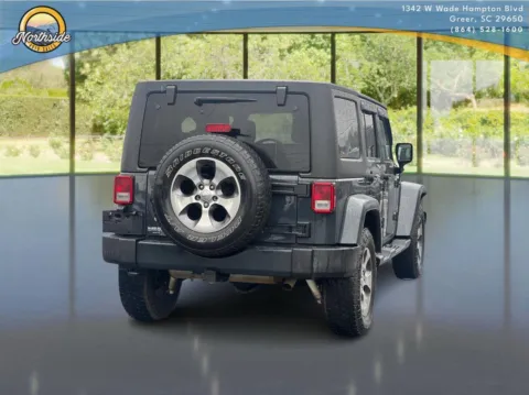 Another view of 2016 Jeep Wrangler Unlimited Sahara for sale in Greer, SC at Northside Auto Sales