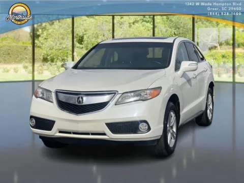 White 2014 Acura RDX Tech Pkg for sale in Greer, SC