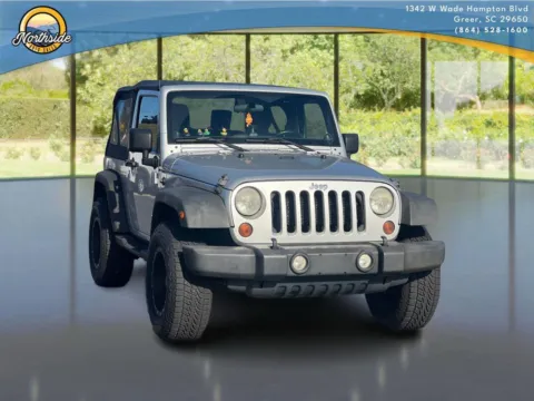 Another view of 2012 Jeep Wrangler Sport for sale in Greer, SC at Northside Auto Sales