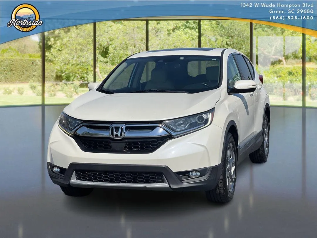 White 2018 Honda CR-V EX-L for sale in Greer, SC