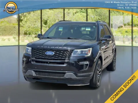 Black 2019 Ford Explorer Sport for sale in Greer, SC