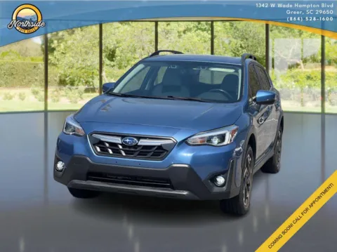 Blue 2021 Subaru Crosstrek Limited for sale in Greer, SC