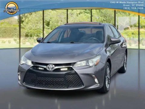 Black 2017 Toyota Camry SE for sale in Greer, SC