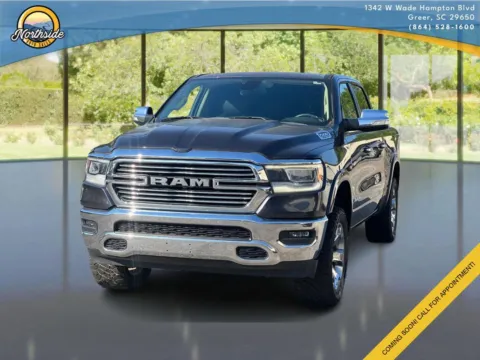 Blue 2019 Ram 1500 Laramie for sale in Greer, SC