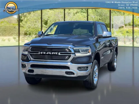 Blue 2019 Ram 1500 Laramie for sale in Greer, SC