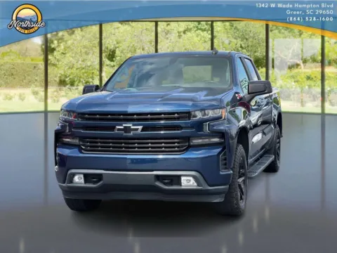 Blue 2019 Chevrolet Silverado 1500 RST for sale in Greer, SC