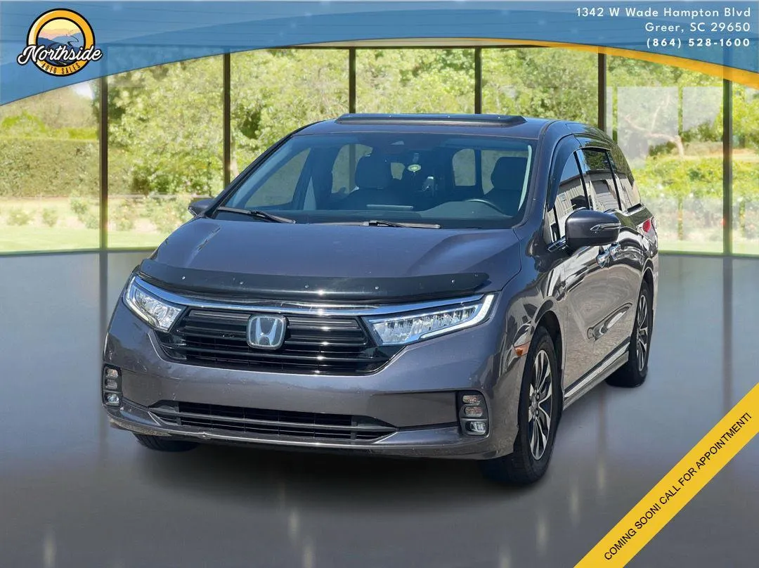 Gray 2022 Honda Odyssey EX-L for sale in Greer, SC