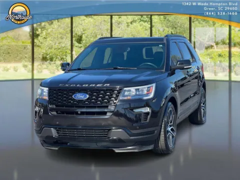Black 2019 Ford Explorer Sport for sale in Greer, SC
