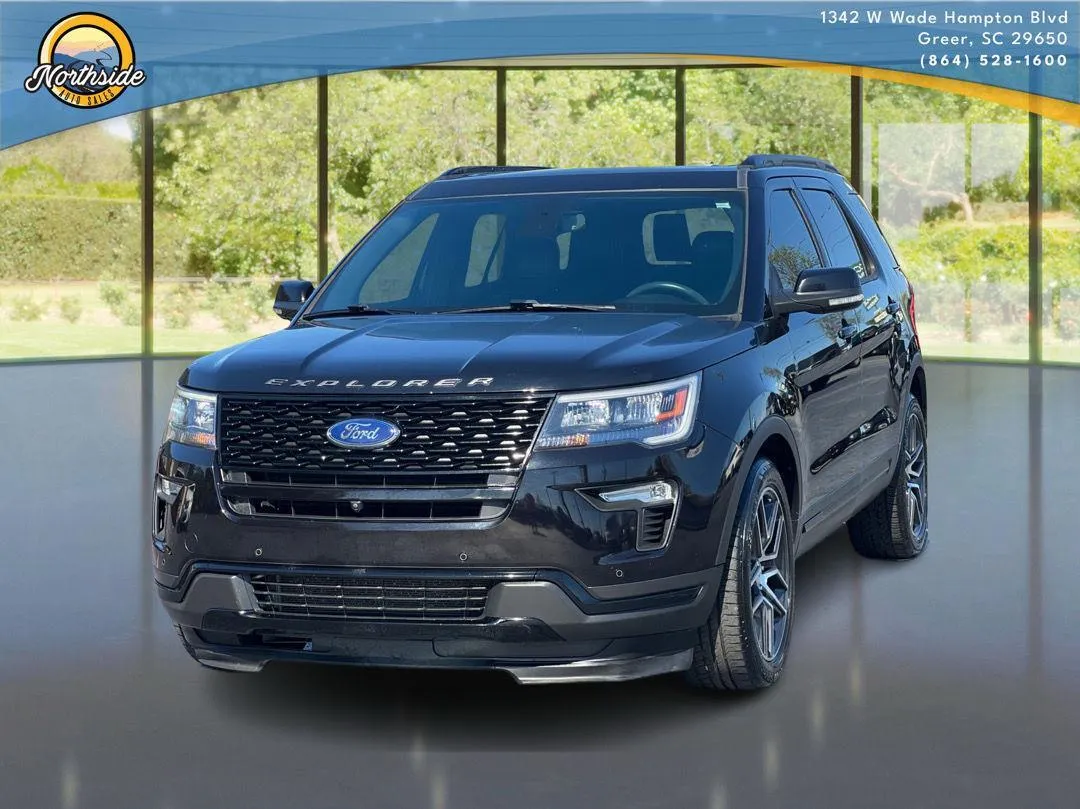 Black 2019 Ford Explorer Sport for sale in Greer, SC
