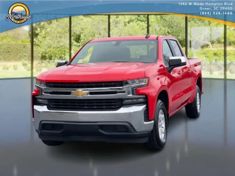Red 2020 Chevrolet Silverado 1500 LT for sale in Greer, SC