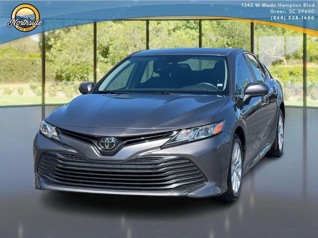 Gray 2019 Toyota Camry LE for sale in Greer, SC