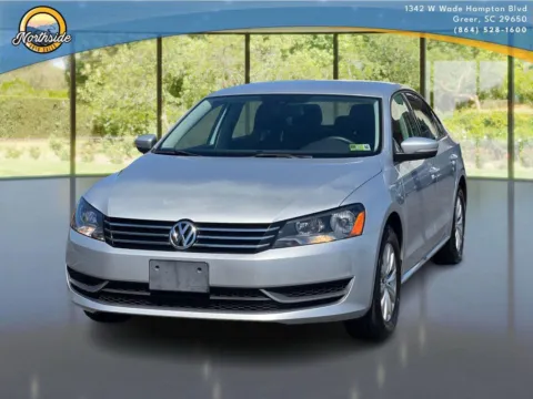 Silver 2013 Volkswagen Passat Wolfsburg Edition for sale in Greer, SC