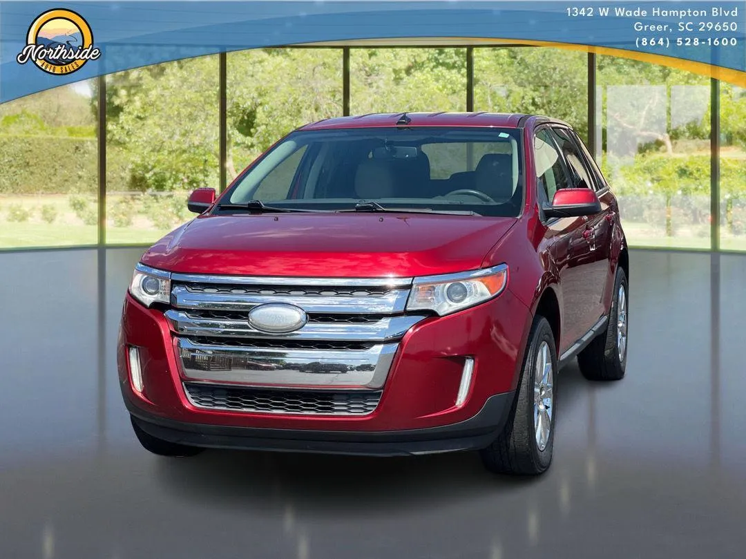 Red 2013 Ford Edge SEL for sale in Greer, SC