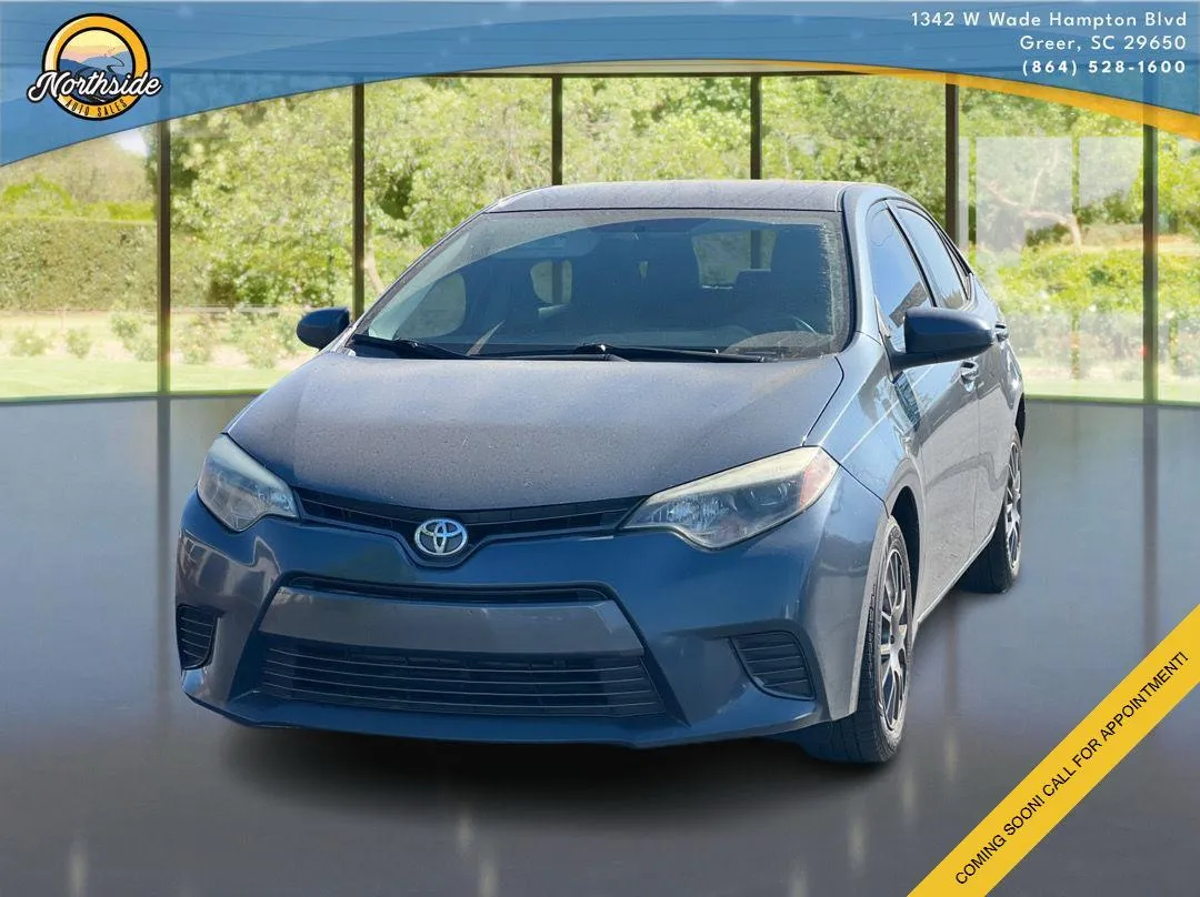 Gray 2016 Toyota Corolla L for sale in Greer, SC