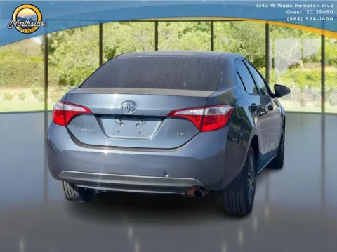 Another view of 2016 Toyota Corolla L for sale in Greer, SC at Northside Auto Sales